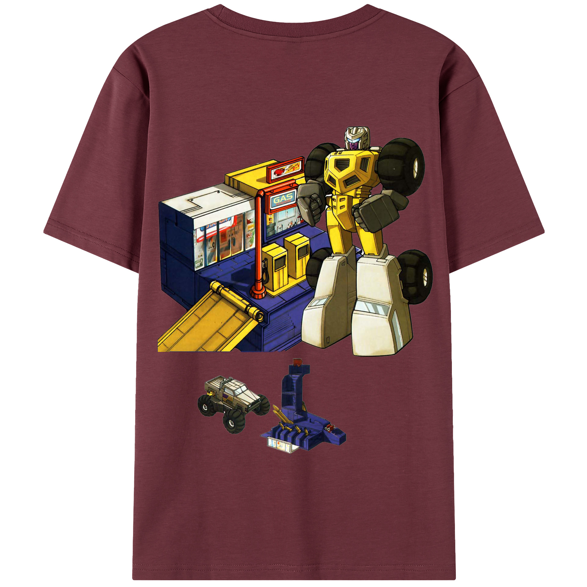 （画像用）  綿100％半袖Tシャツ（背面プリント）